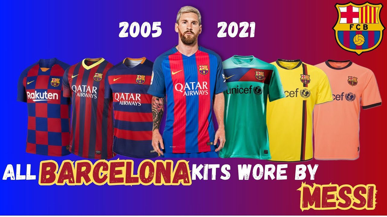 barcelona champions kit