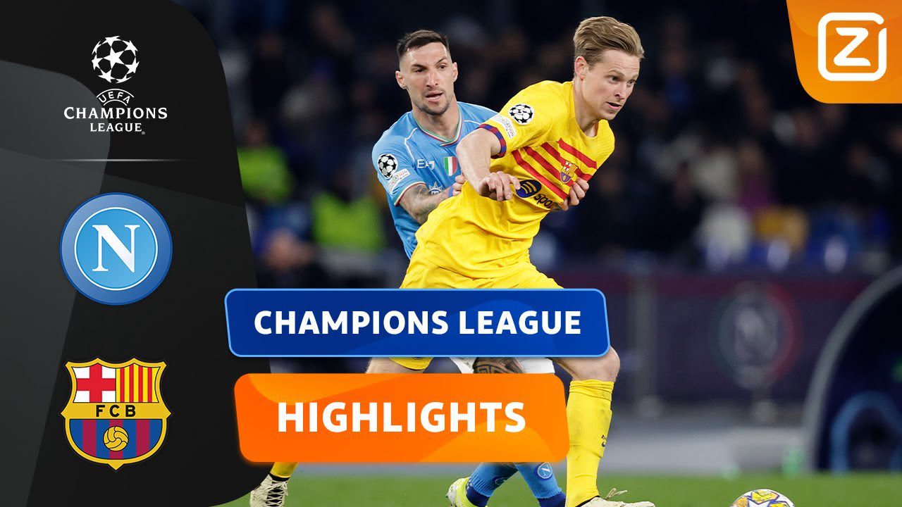 barcelona champions vs napoli