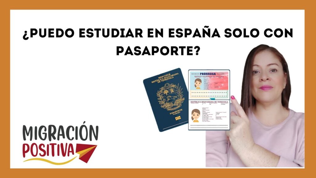 estudiar con pasaporte en españa