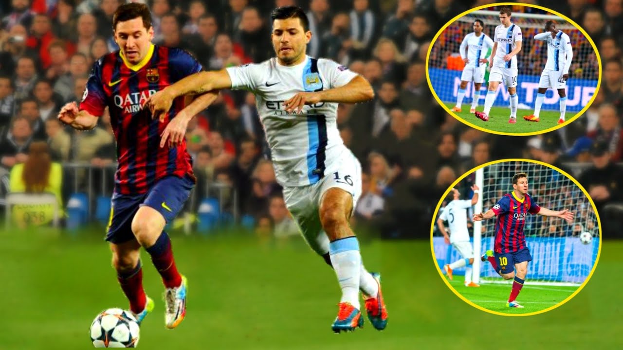 aguero messi barcelona
