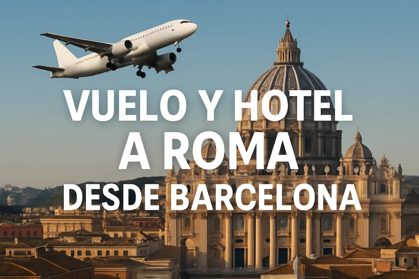 vuelo-y-hotel-a-roma-desde-barcelona - Barcelona Noticias 24h vuelo y hotel a roma desde barcelona