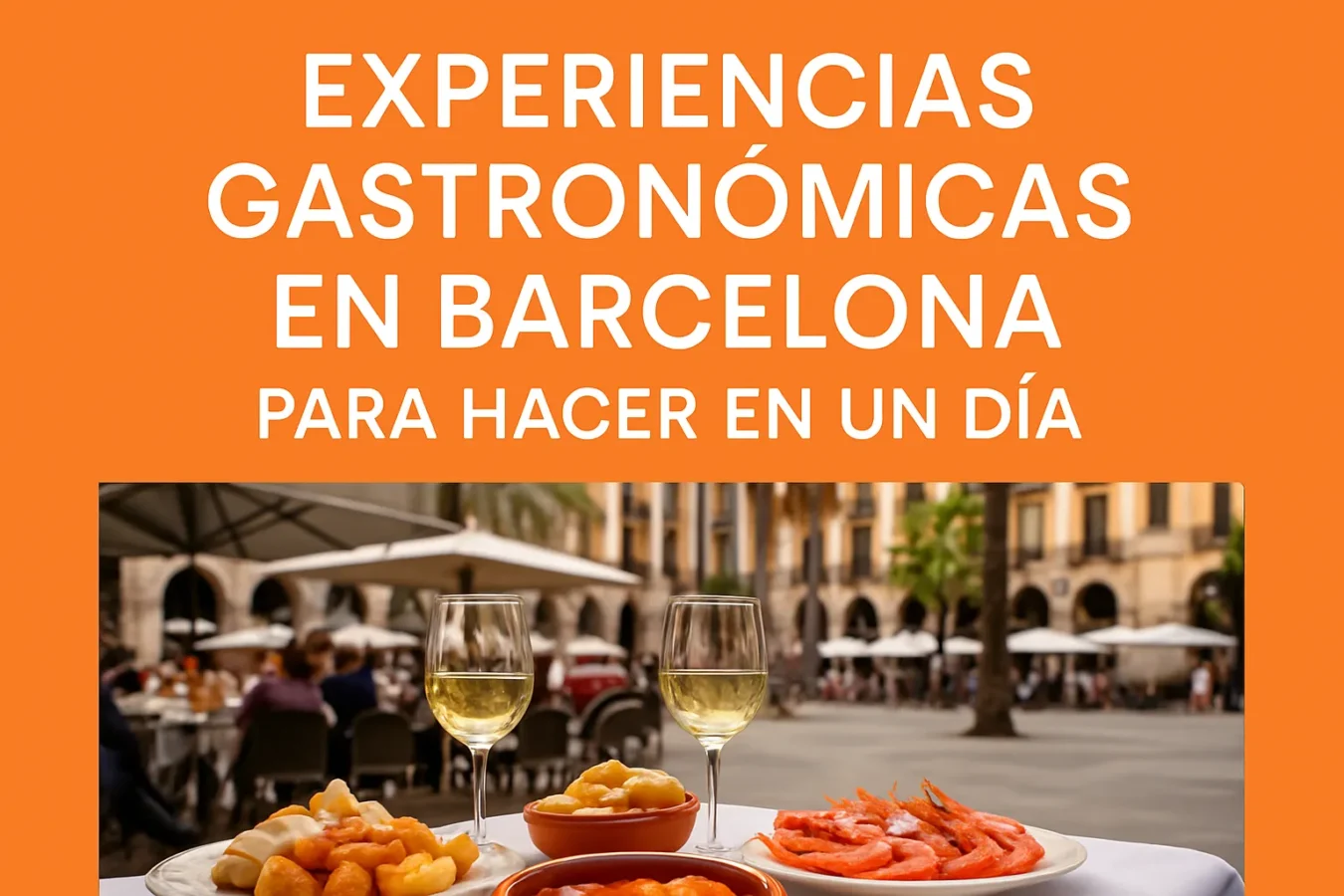experiencias gastronómicas en Barcelona para hacer en un día
