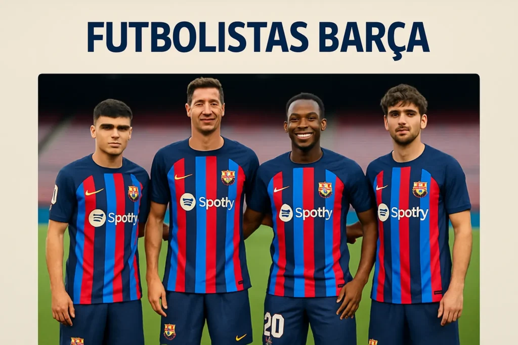 futbolistas barça