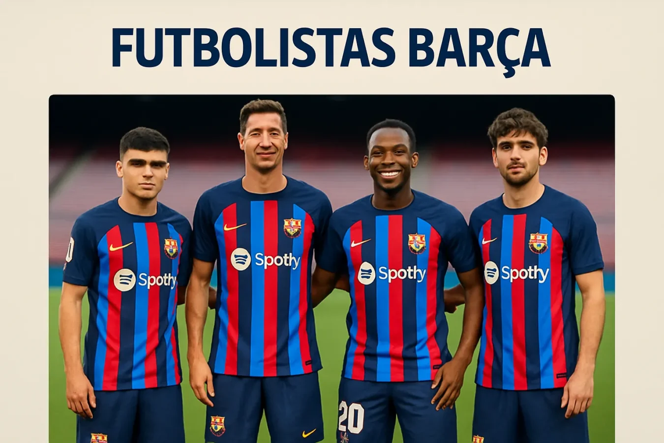 futbolistas barça