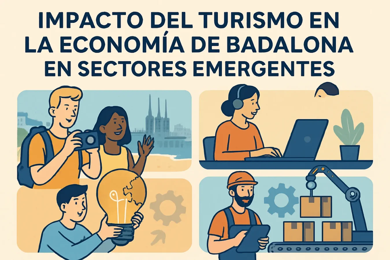 impacto-del-turismo-en-la-economia-de-Badalona-en-sectores-emergentes - Barcelona Noticias 24h impacto del turismo en la economía de Badalona en sectores emergentes
