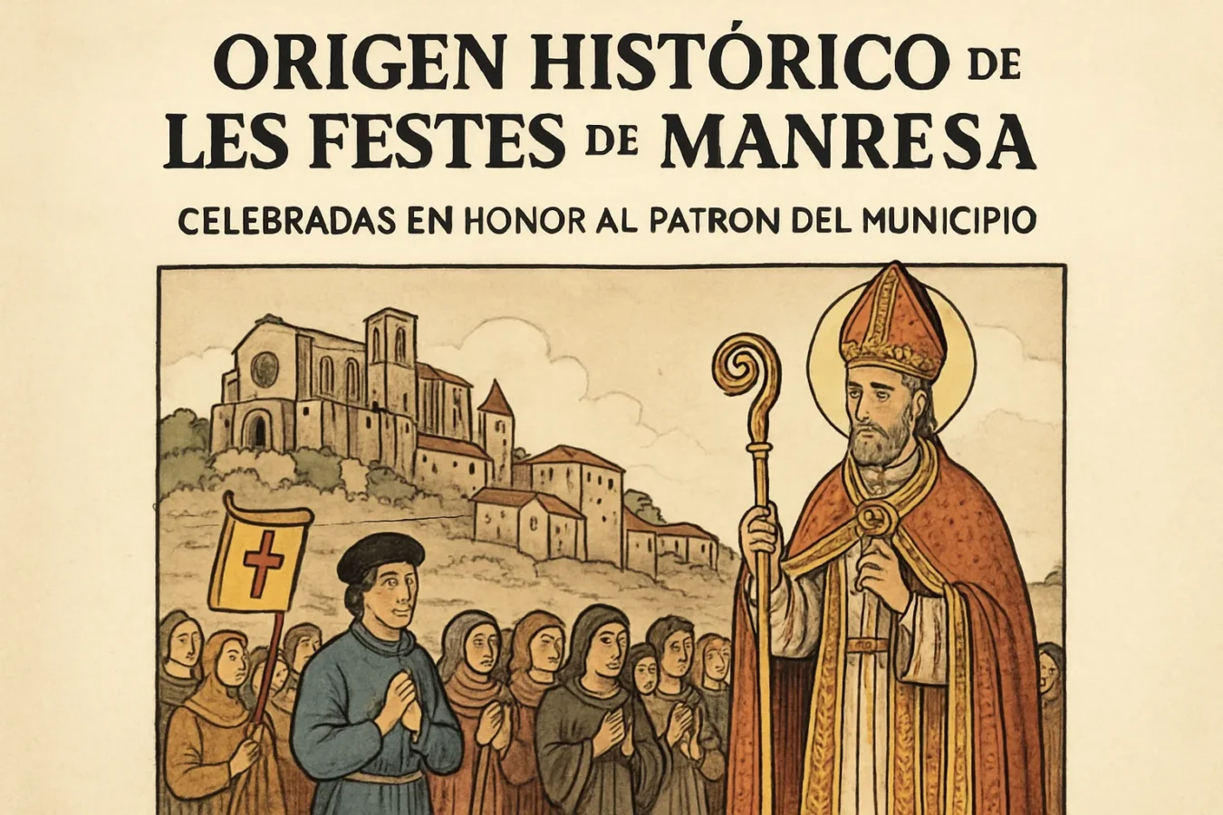 origen histórico de Manresa celebradas en honor al patrón del municipio