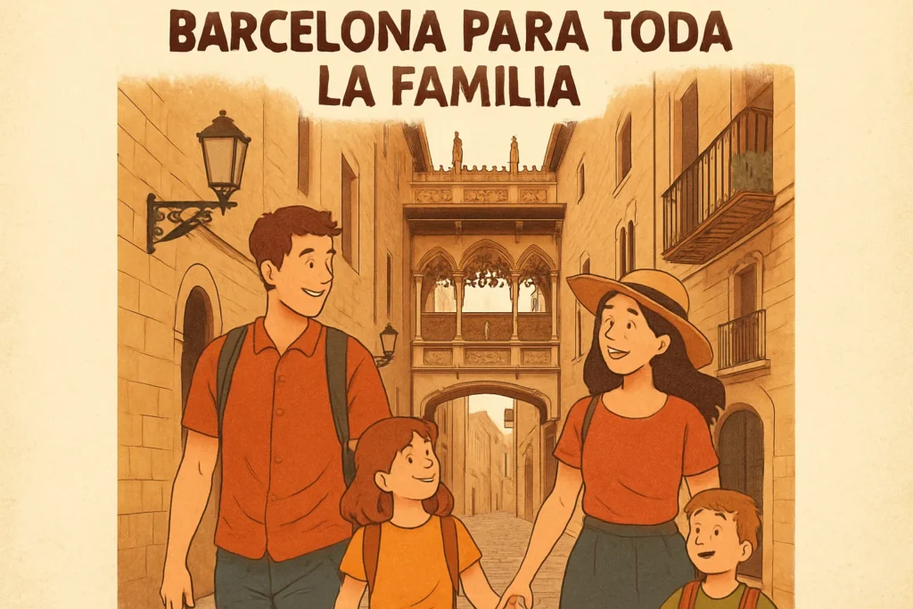 paseos por el casco antiguo de Barcelona para toda la familia