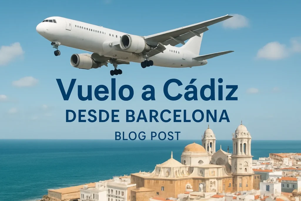 vuelo a cadiz desde barcelona