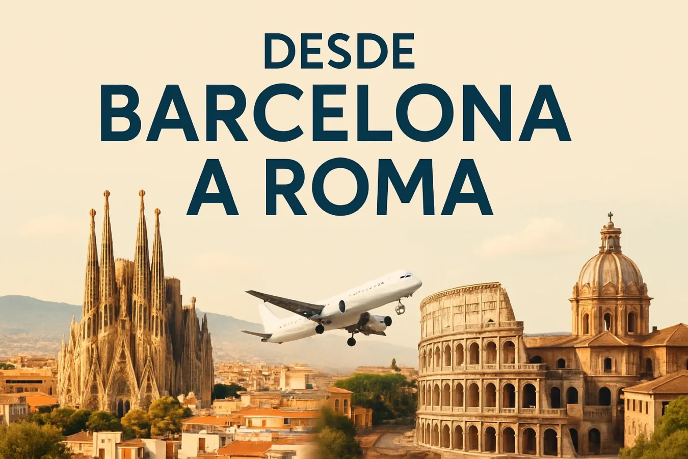 desde barcelona a roma