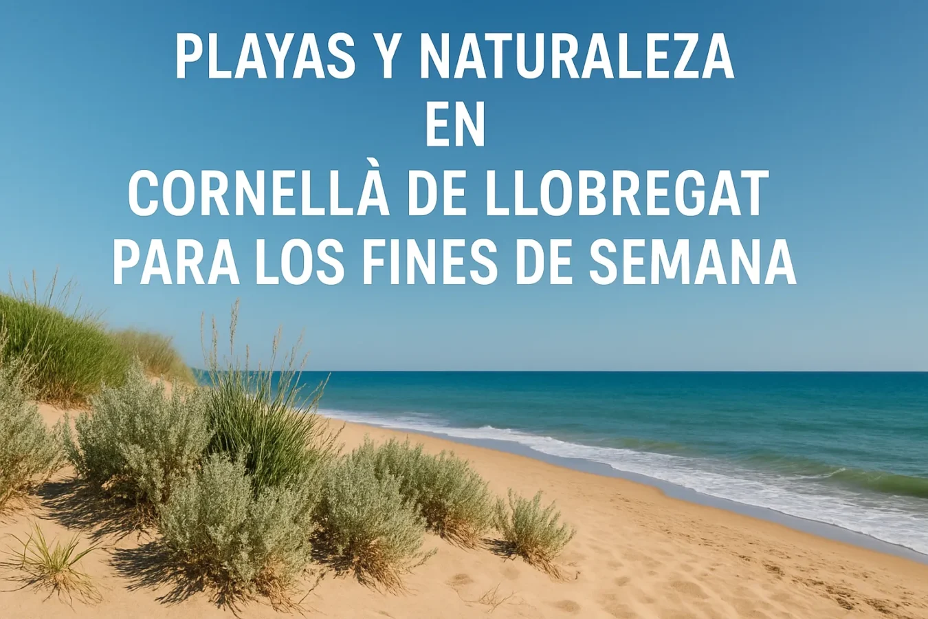 playas y naturaleza en Cornellà de Llobregat para los fines de semana