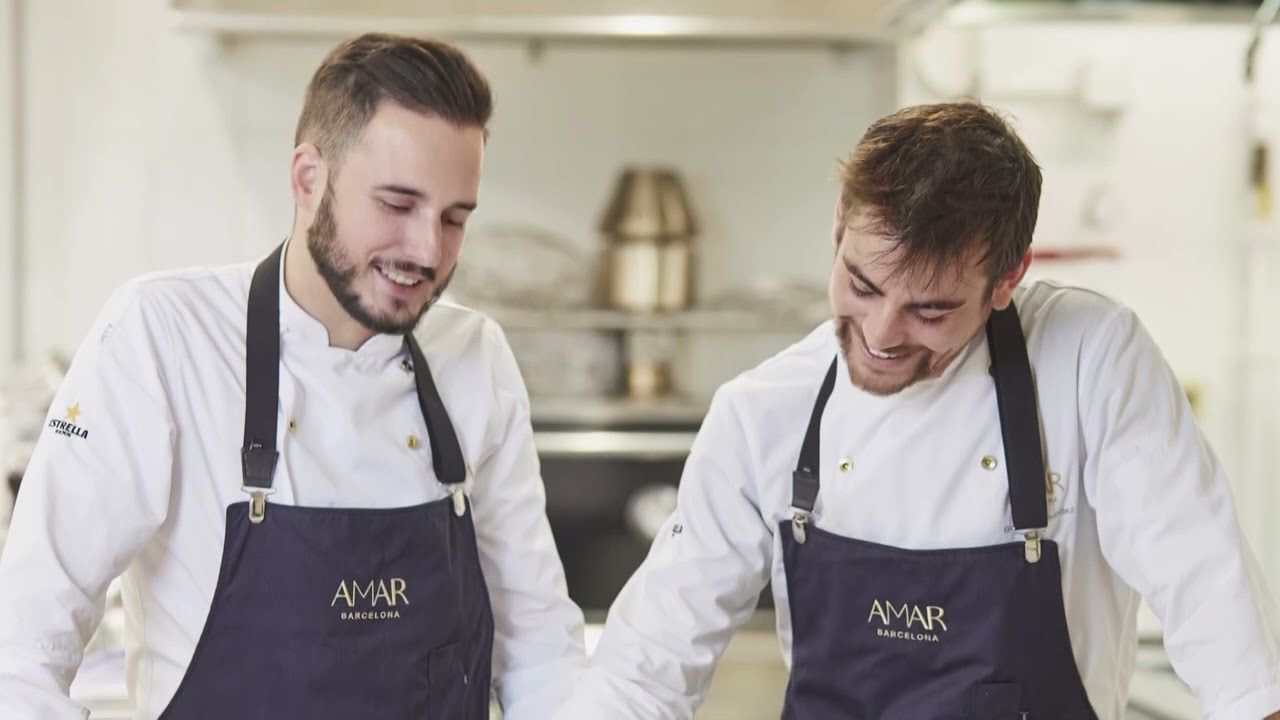 restaurante amar barcelona estrella michelin