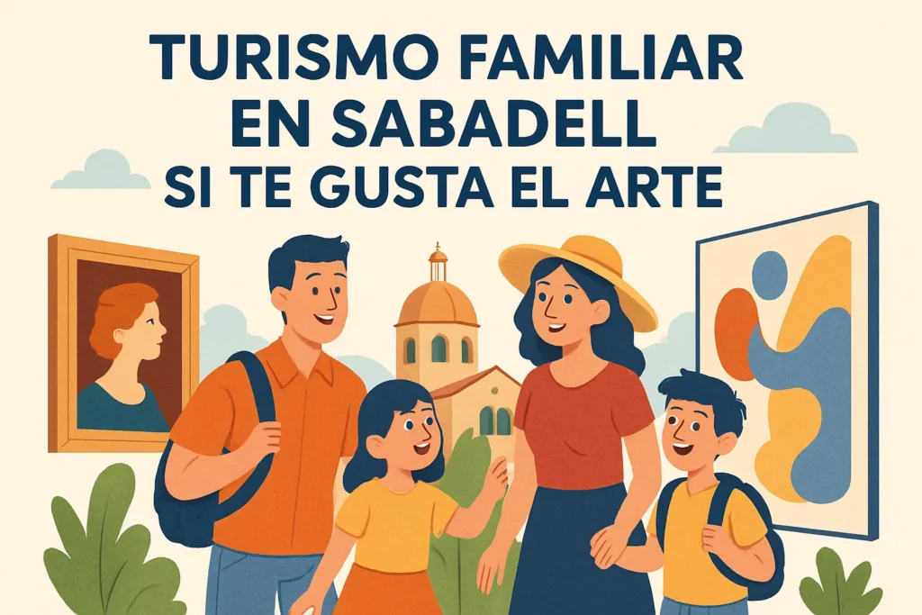 turismo familiar en Sabadell si te gusta el arte