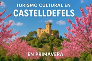 turismo cultural en Castelldefels en primavera