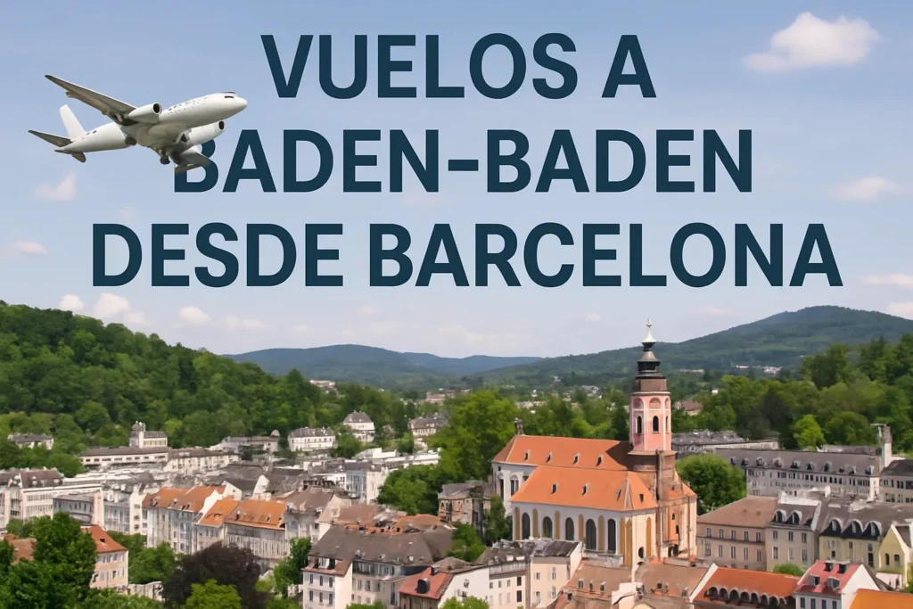 vuelos a baden baden desde barcelona
