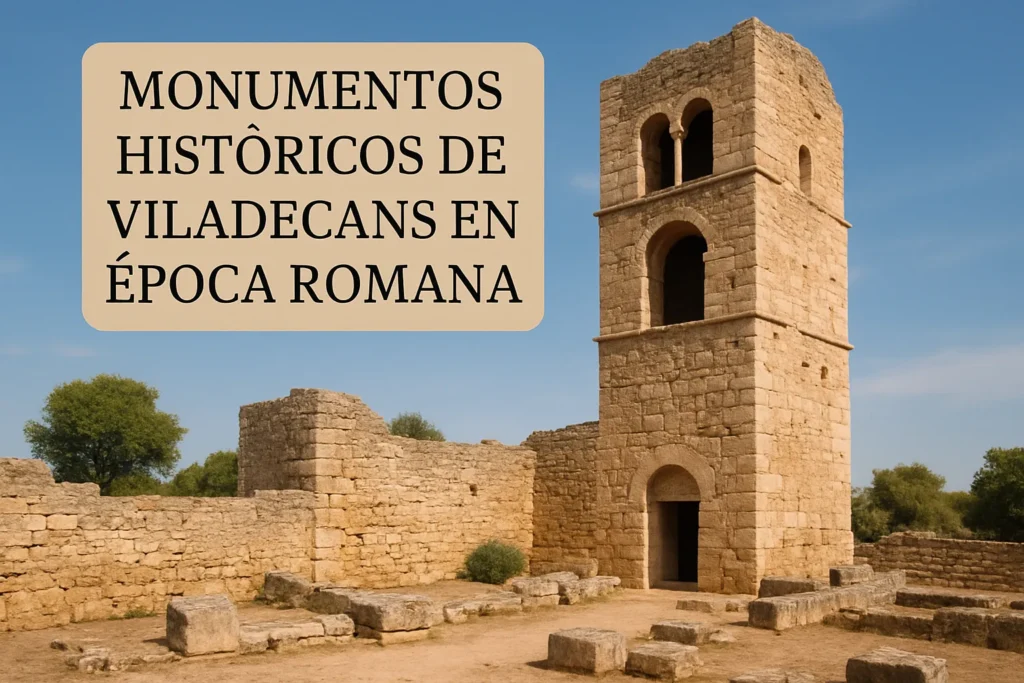 monumentos históricos de Viladecans en época romana
