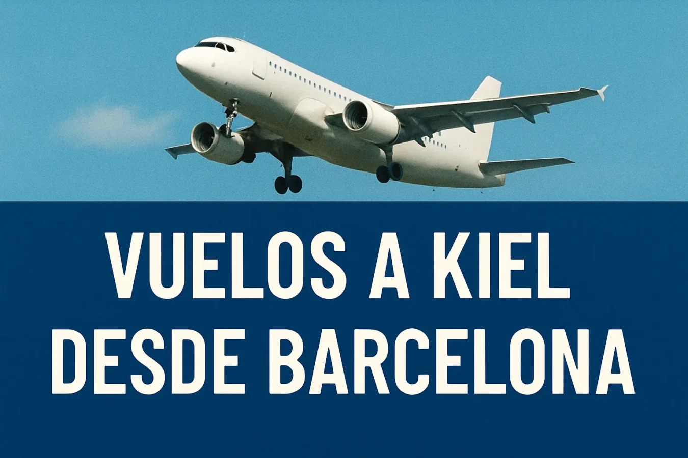 vuelos a kiel desde barcelona