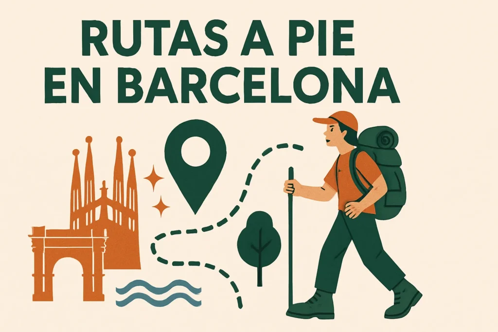 rutas a pie en Barcelona