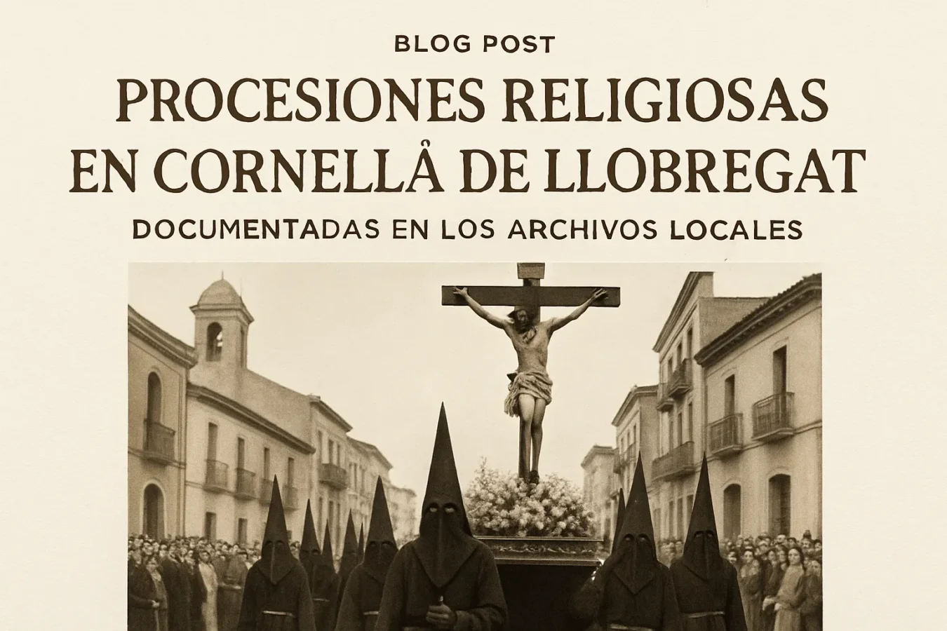 procesiones-religiosas-en-Cornella-de-Llobregat-documentadas-en-los-archivos-locales - Barcelona Noticias 24h procesiones religiosas en Cornellà de Llobregat documentadas en los archivos locales