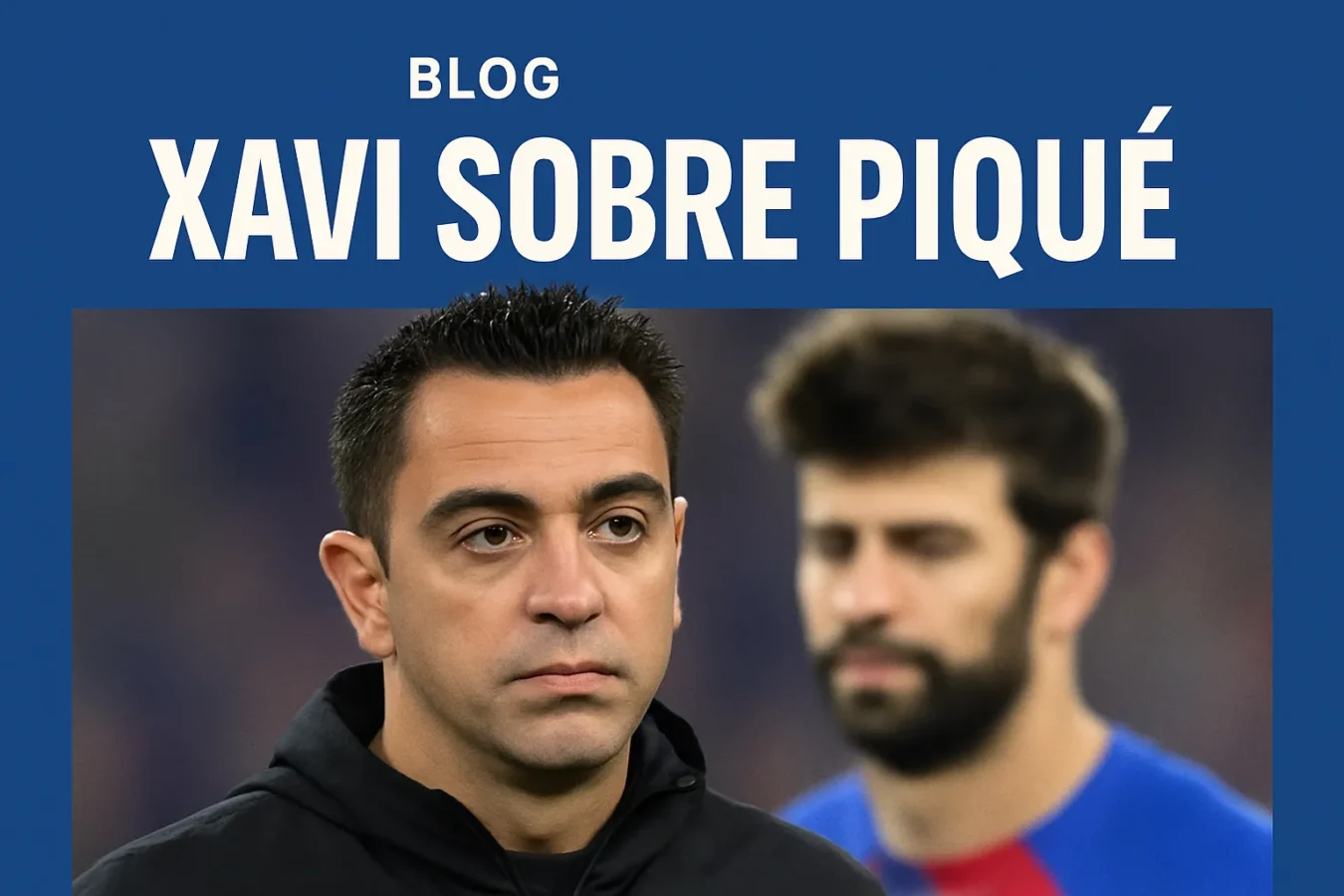 xavi sobre pique