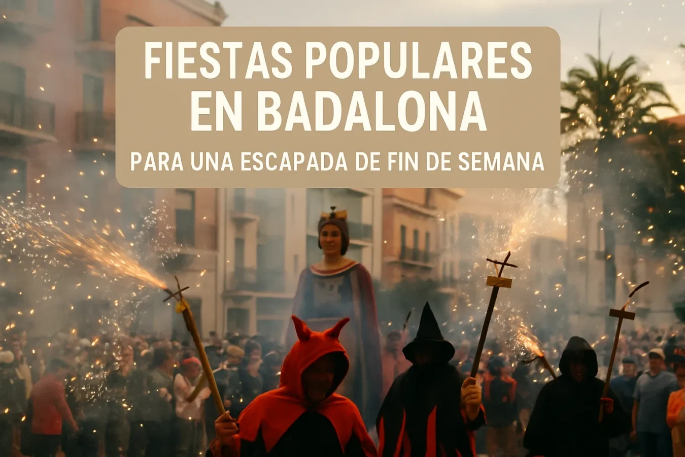 fiestas populares en Badalona para una escapada de fin de semana
