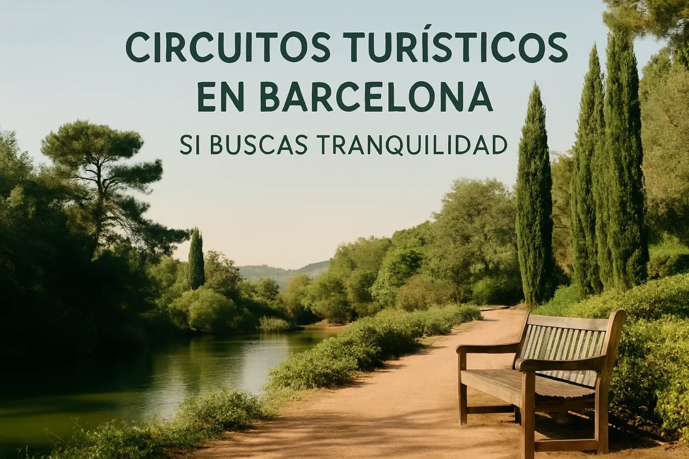 circuitos turísticos en Barcelona si buscas tranquilidad