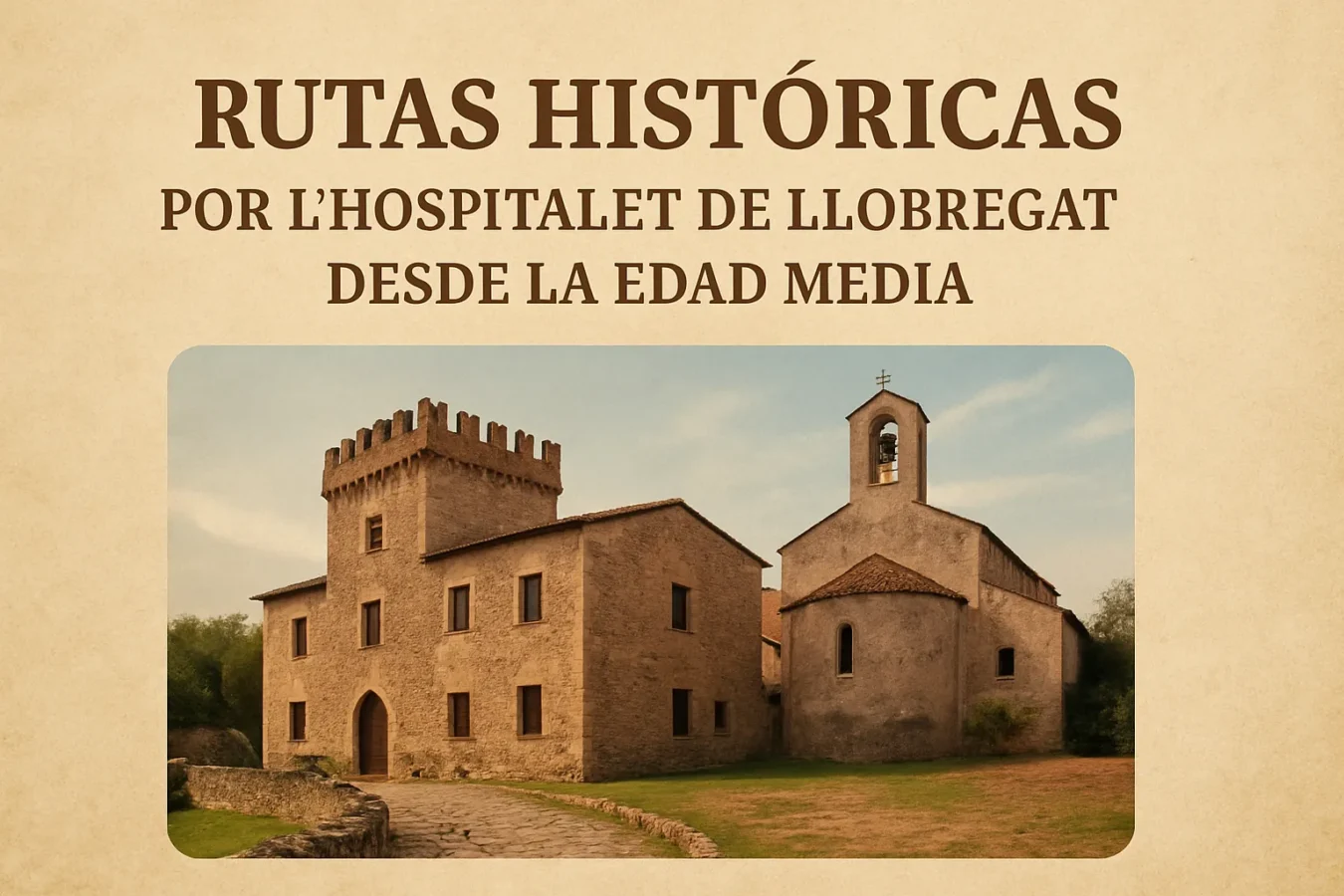 rutas históricas por L'Hospitalet de Llobregat desde la Edad Media