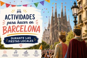 actividades para hacer en Barcelona durante las fiestas locales