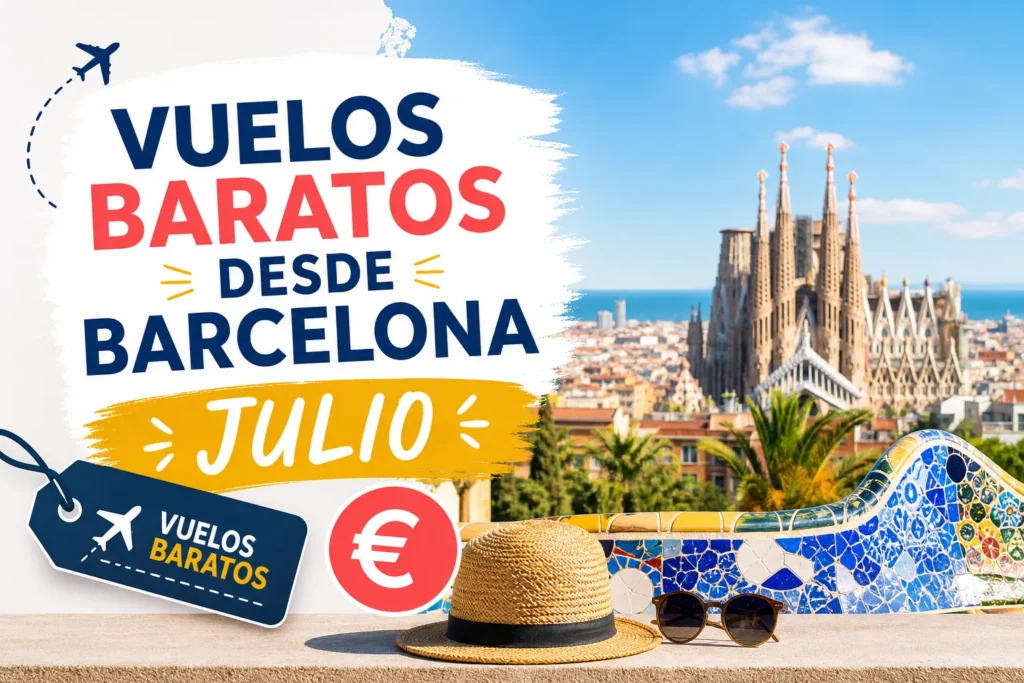 vuelos baratos desde barcelona julio