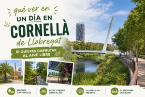 qué ver en un día en Cornellà de Llobregat si quieres disfrutar al aire libre