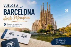 vuelos a barcelona desde mendoza