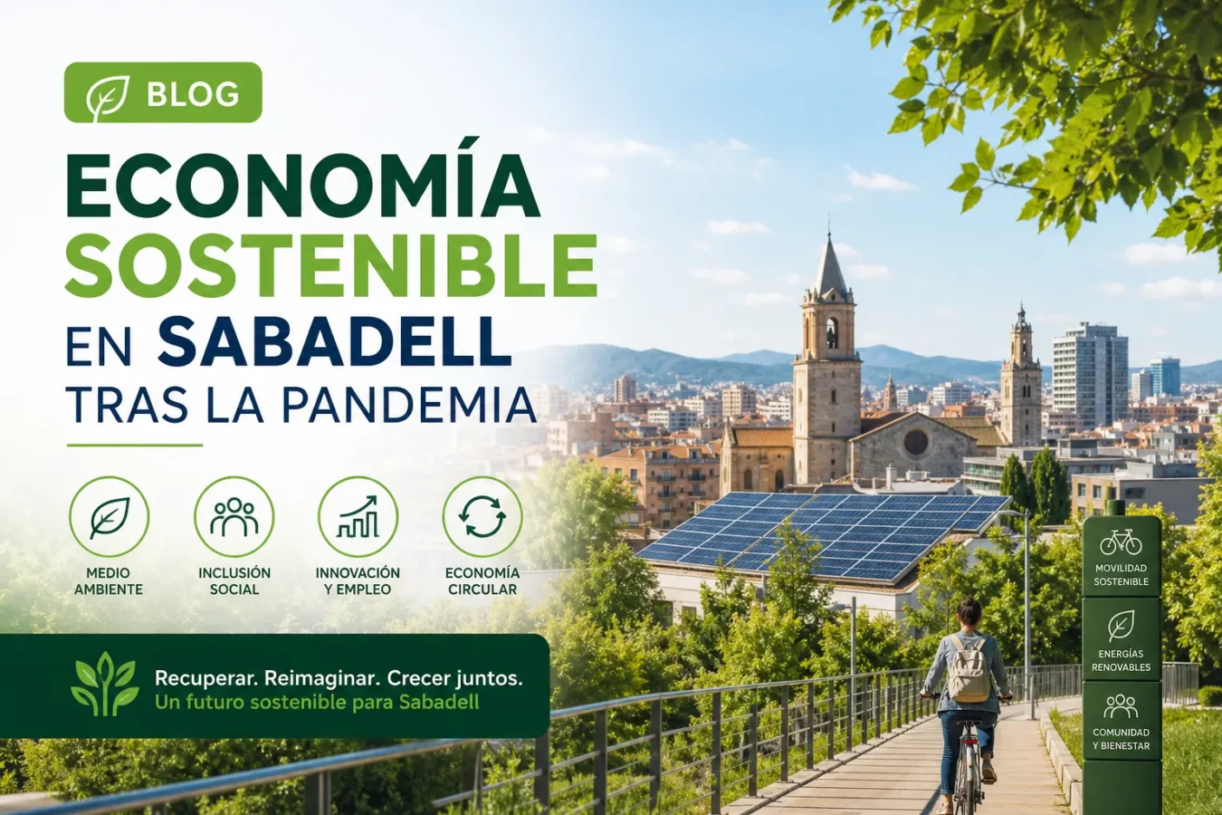 economía sostenible en Sabadell tras la pandemia