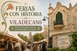 ferias con historia en Viladecans relacionadas con el modernismo catalán