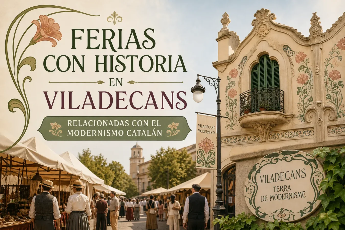 ferias-con-historia-en-Viladecans-relacionadas-con-el-modernismo-catalan - Barcelona Noticias 24h ferias con historia en Viladecans relacionadas con el modernismo catalán